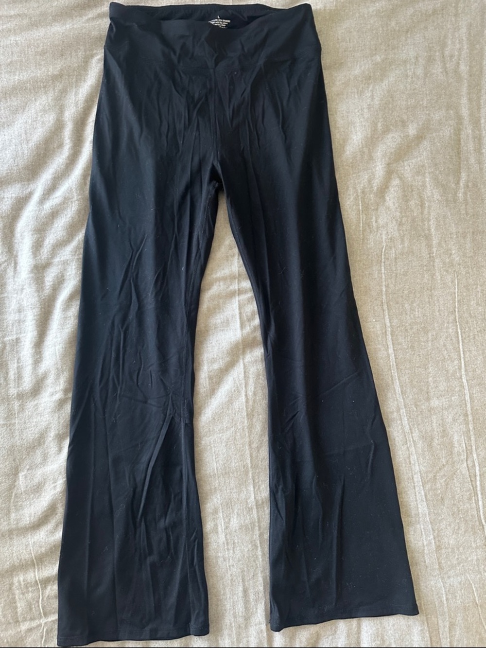 Black Flare Yoga Pants